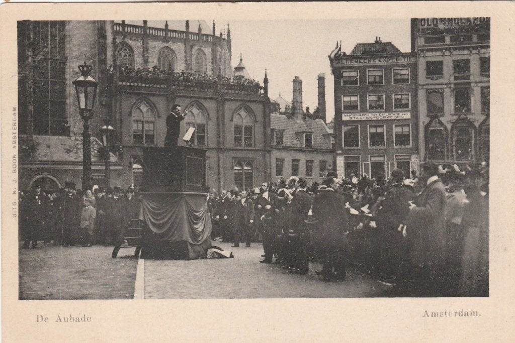 amsterdam- de aubade, Ophalen of Verzenden, Voor 1920, Noord-Holland