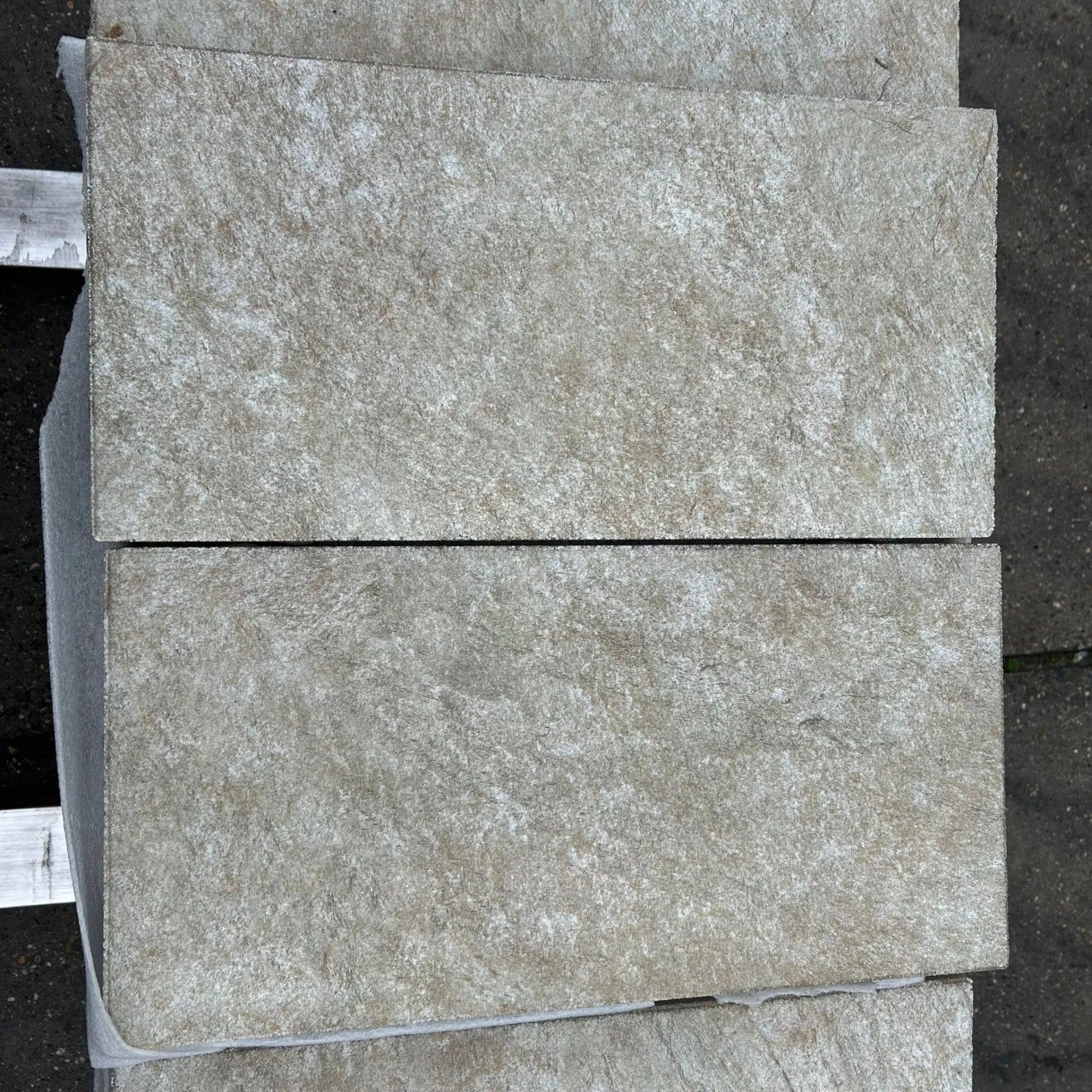 Prachtige terrastegels beige / grijs 12,5m2, Tuin en Terras, Tegels en Klinkers, Nieuw, Ophalen of Verzenden, 10 m² of meer, Beton
