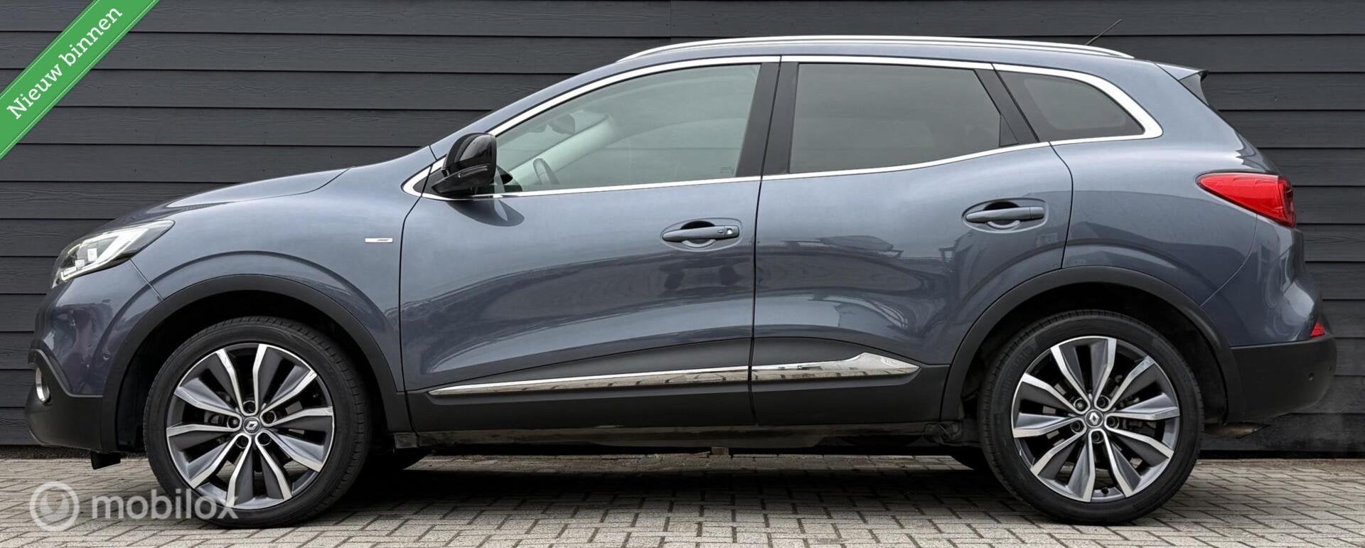 Renault Kadjar 1.2 TCe Bose Automaat Pano.dak/Clima/Cruise/P, Auto's, 4 cilinders, Met garantie (alle), 1198 cc, Bedrijf