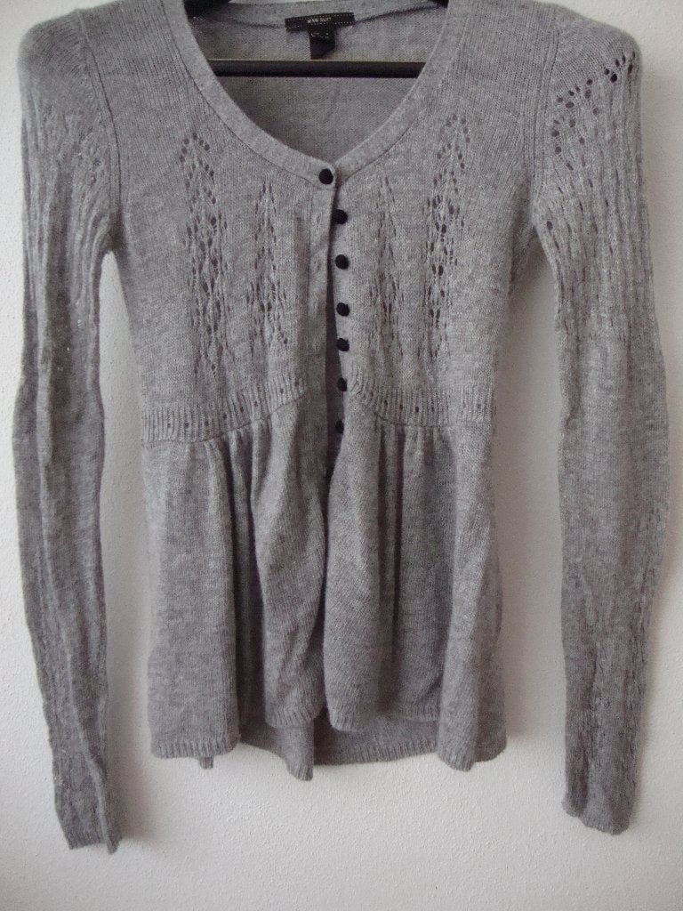 Grijs vest   S, Ophalen of Verzenden, Zo goed als nieuw, Maat 36 (S), Grijs