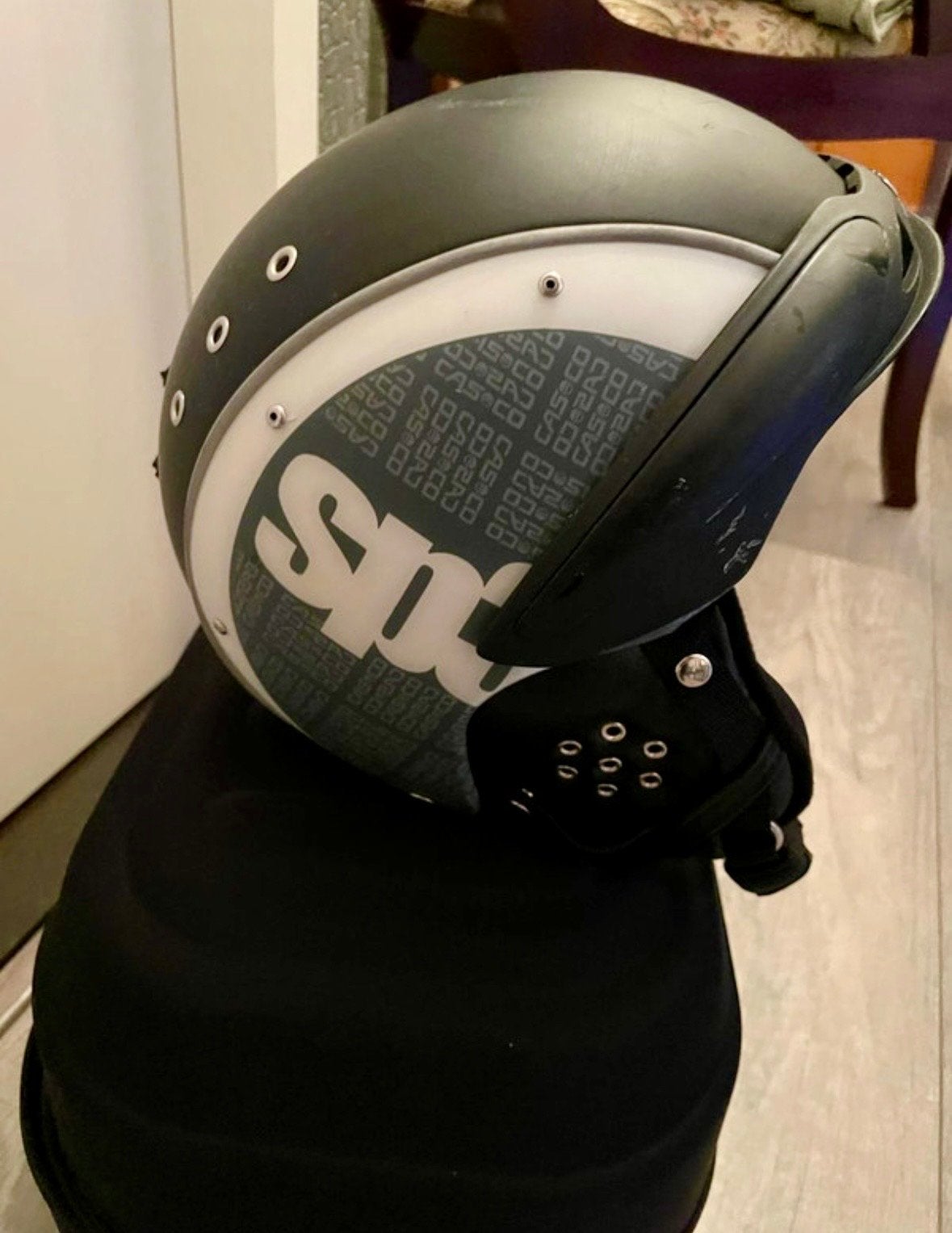 Skihelm Casco SP-3 Bunkerace - Goede staat, Overige merken, Gebruikt, Overige typen, Ophalen of Verzenden