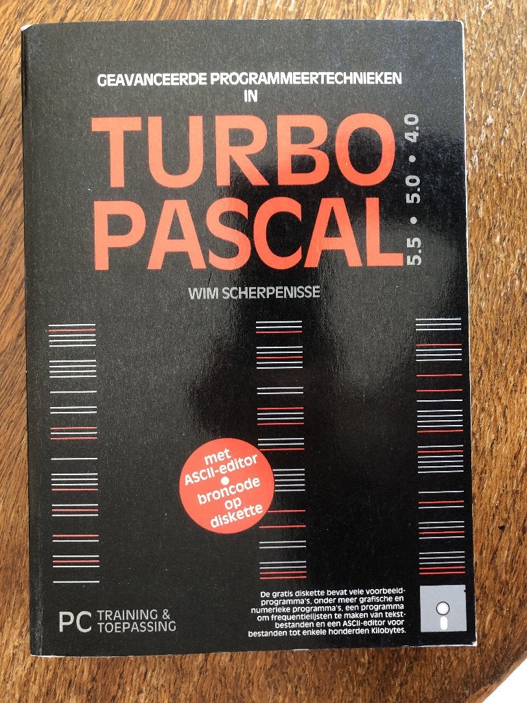 Turbo Pascal, Ophalen of Verzenden, Gelezen, Wim Scherpenisse