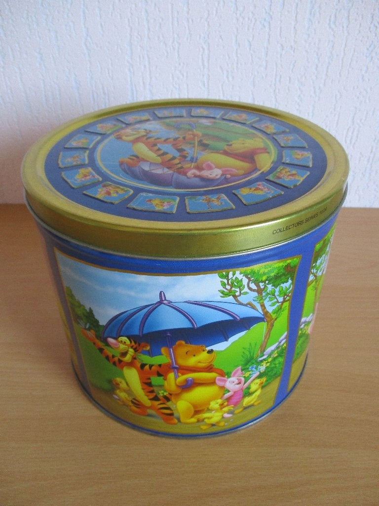 Winnie the Pooh opbergblik - blik, Verzamelen, Ophalen of Verzenden, Zo goed als nieuw, Overige