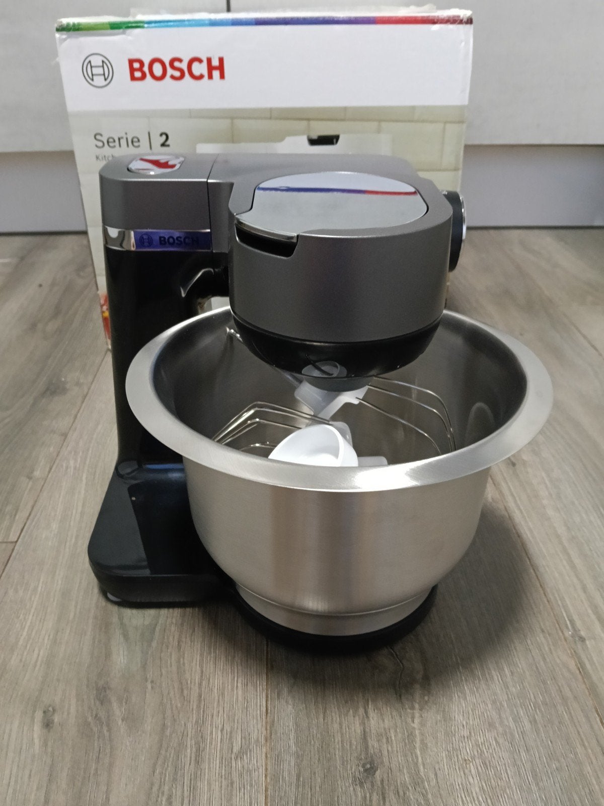 Bosch Keukenmachine Serie | 2, 3 tot 4 liter, Ophalen of Verzenden, Gebruikt, 3 snelheden of meer