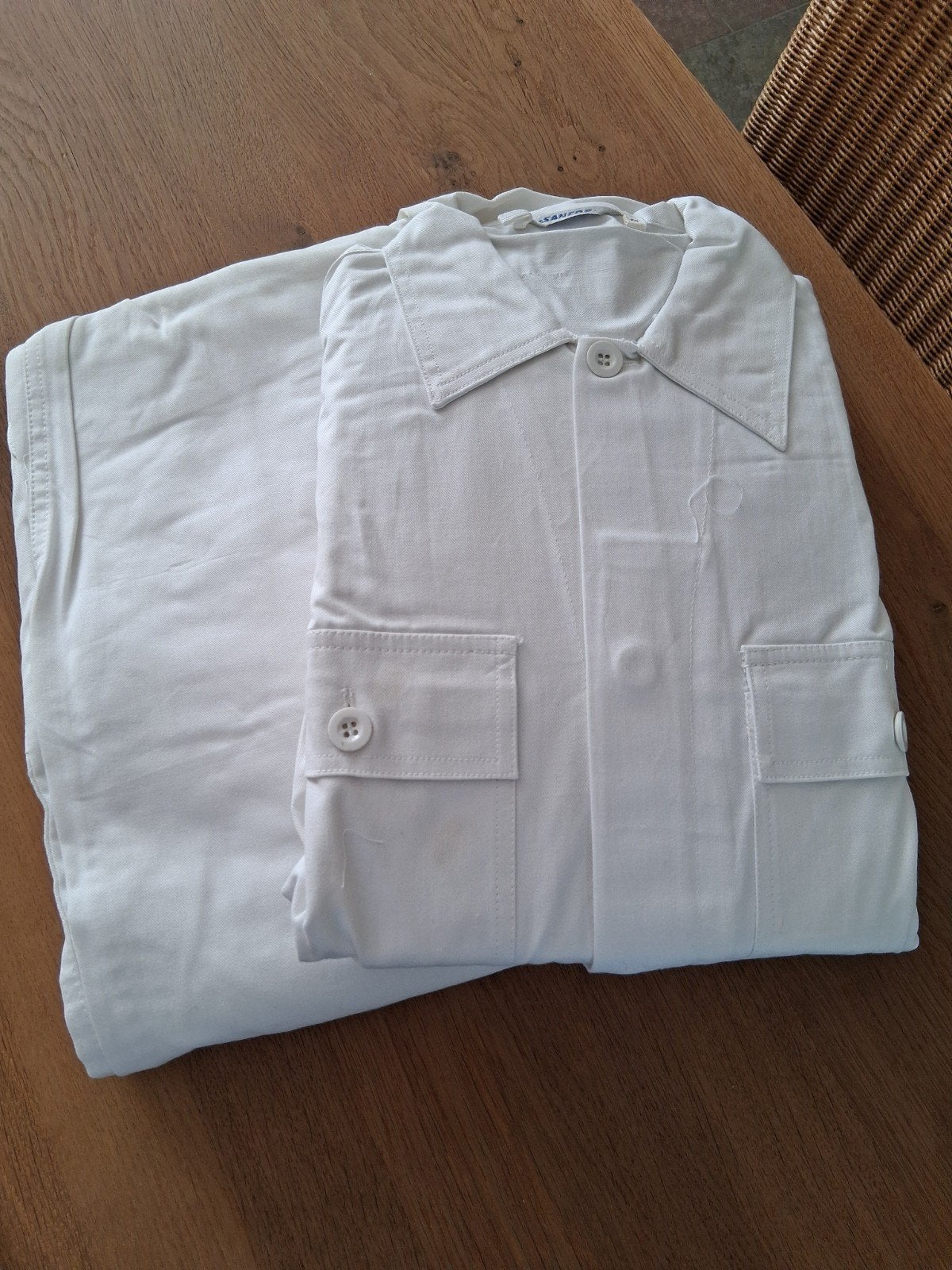 2 x witte overall schilders  maat 50 sanfor werkkleding, Kleding | Heren, Ophalen of Verzenden, Nieuw