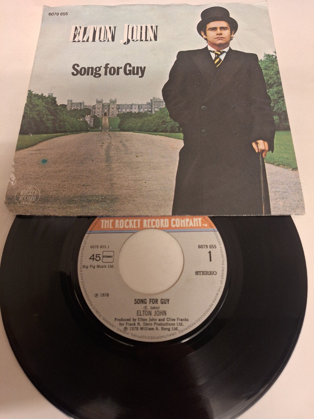 Elton John - Song for Guy,1978., Cd's en Dvd's, Vinyl | Pop, Fotohoes, Verzenden, 7 inch, Elektronisch