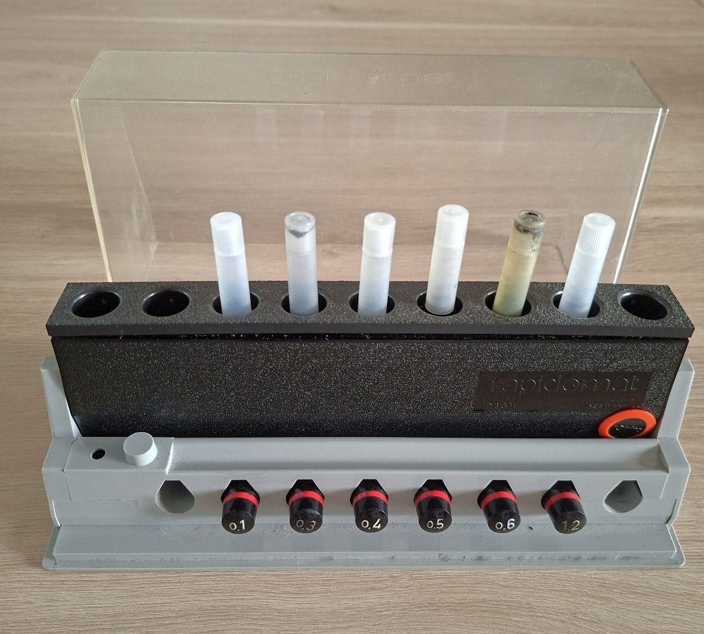 ROTRING RAPIDOMAT met Variant tekenpennen in standaard, Ophalen of Verzenden, Gebruikt, Overige typen