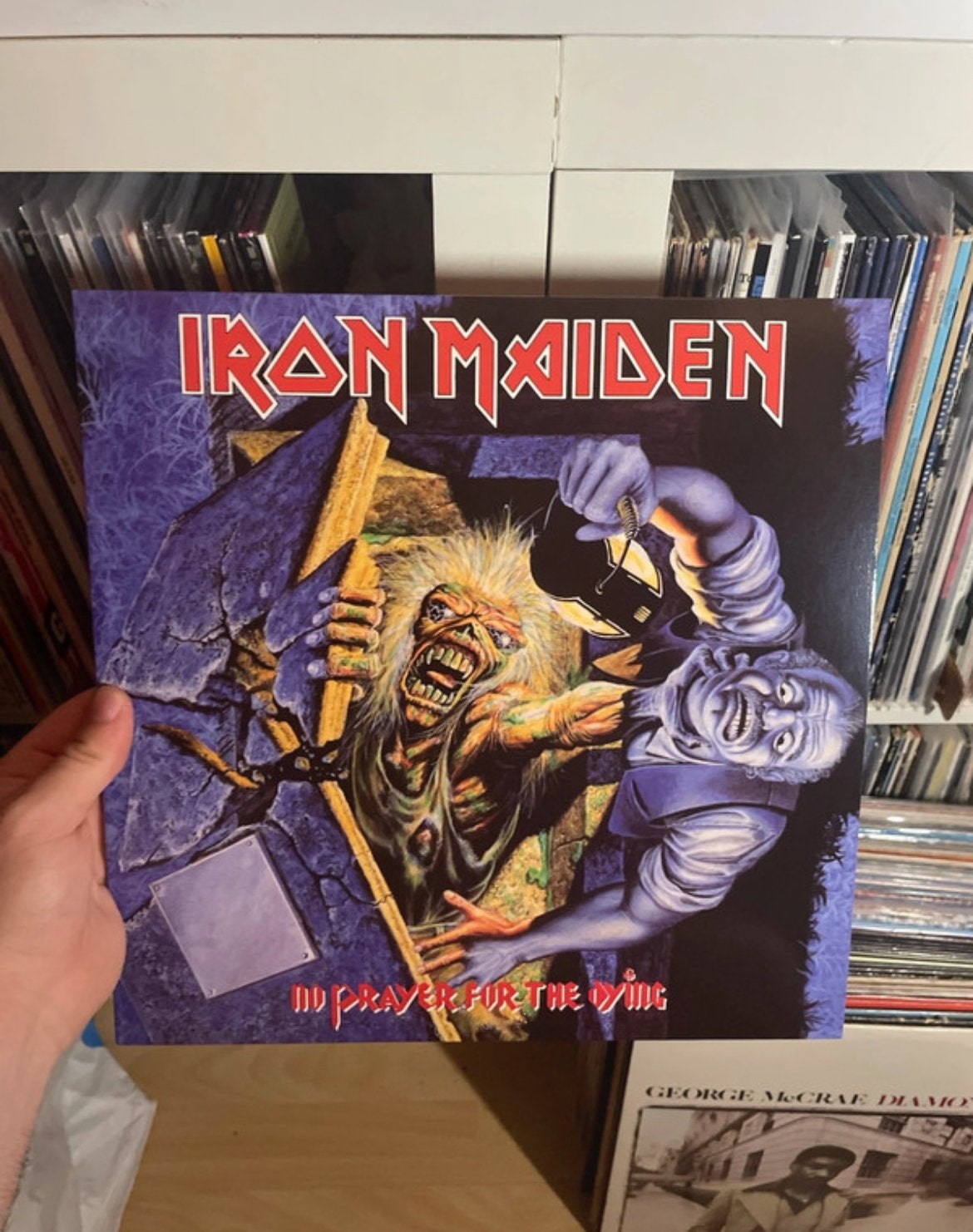 Iron Maiden - No Prayer for the Dying (Vinyl LP), Ophalen of Verzenden, Zo goed als nieuw, Hardrock