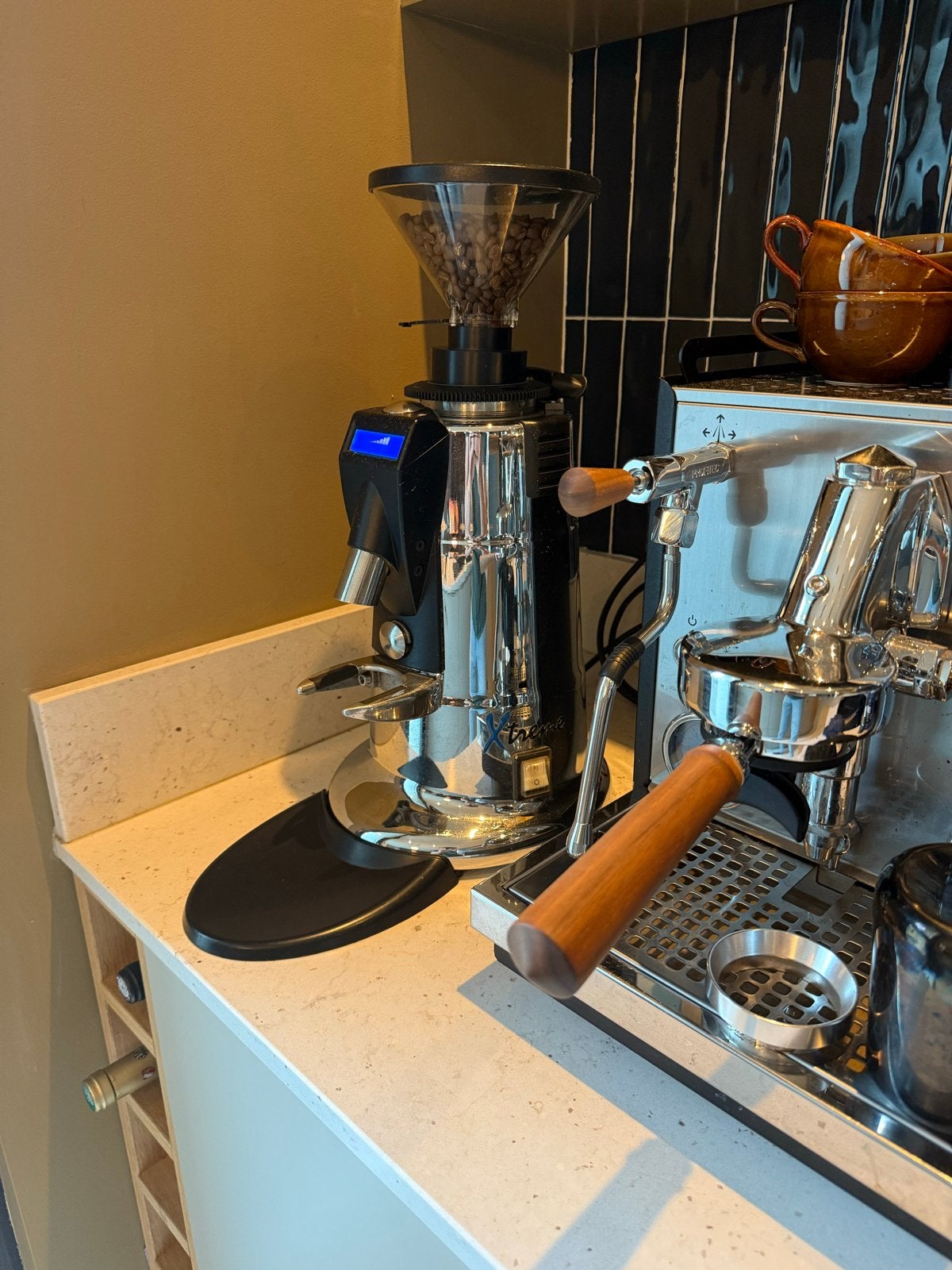 Macap MXD Xtreme koffiemolen - Zo goed als nieuw, Overige typen, Zilver, Ophalen of Verzenden, Zo goed als nieuw