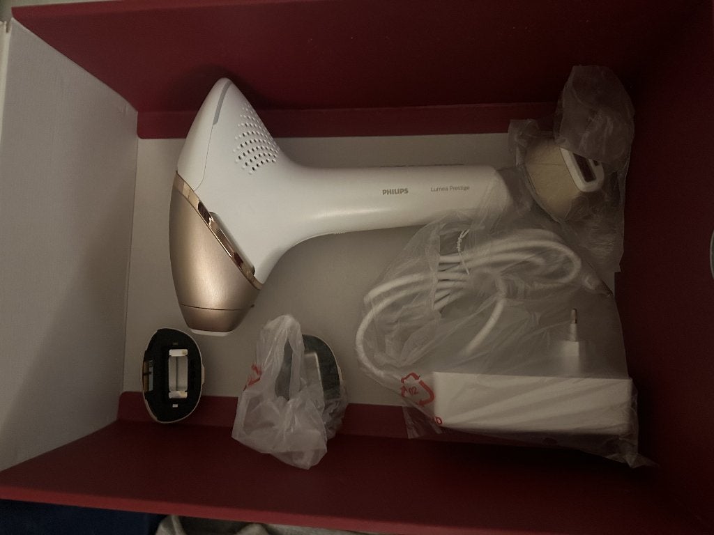 Philips Lumea Prestige IPL apparaat, Ophalen, Zo goed als nieuw, Scheren en Epileren