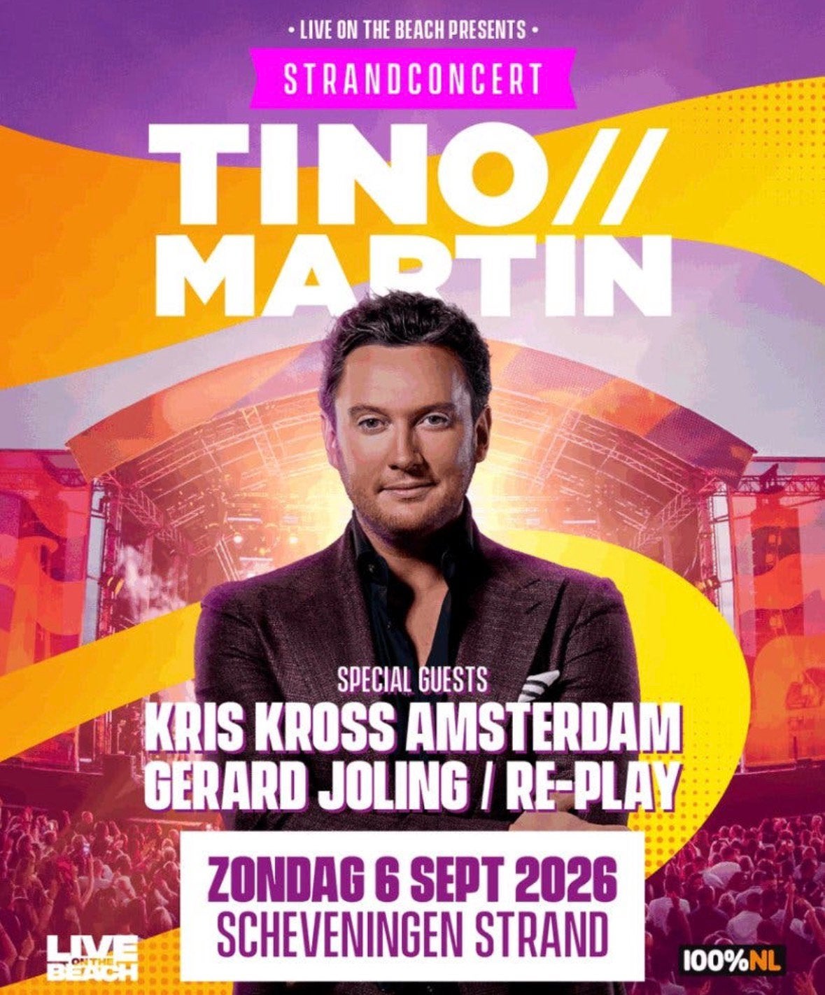 Tino martin / LIVE ON THE BEACH // 2 stuks //, Twee personen, September, Levenslied