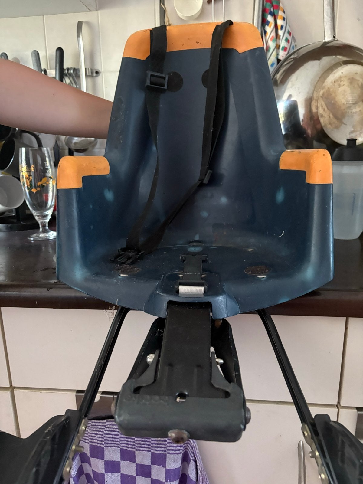 Bobike Maxi SC achterzitje voor kinderfiets 9-22 kg, Ophalen of Verzenden, Gebruikt, 9 t/m 36 kg, Achterzitje