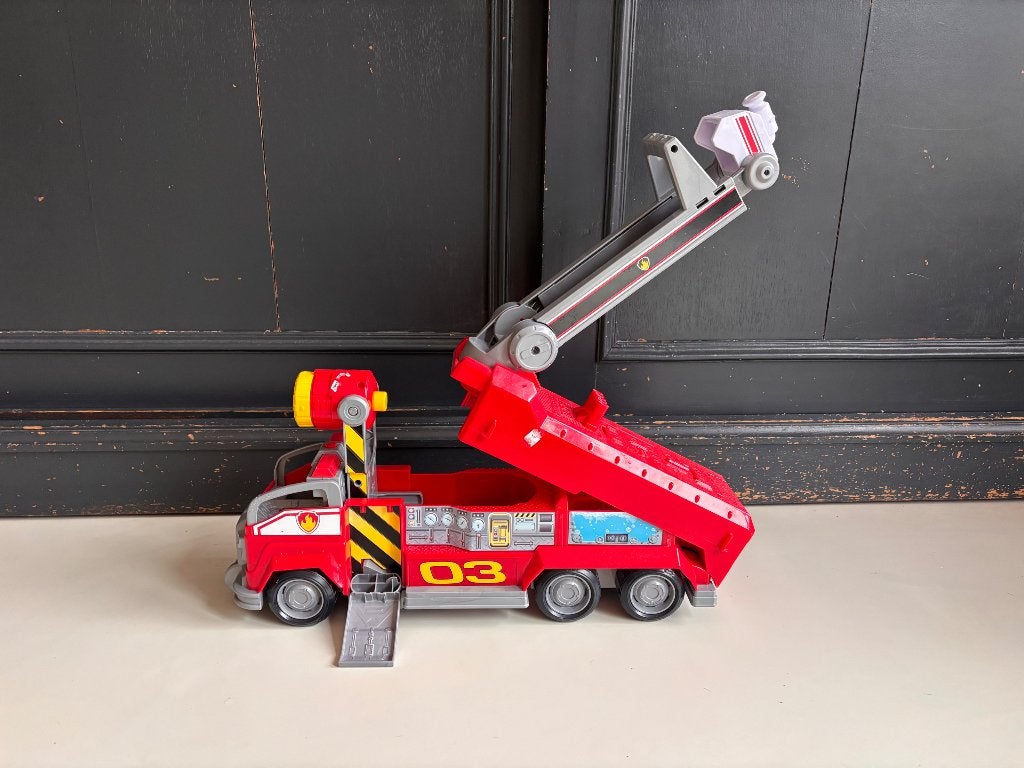 Mega grote Paw Patrol brandweerwagen, Ophalen of Verzenden, Gebruikt