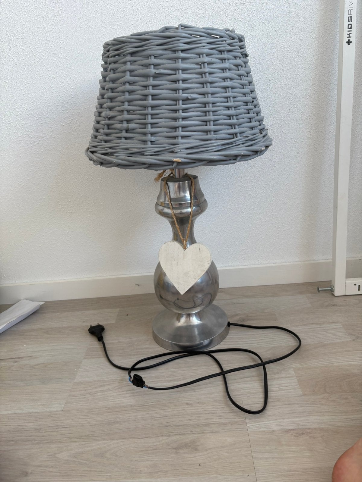 lamp , landelijke stijl, Grijs, Ophalen, Gebruikt, Landelijk
