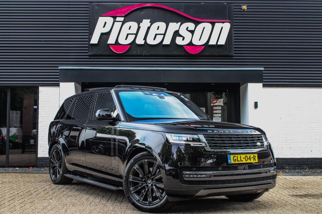 Land Rover RANGE ROVER 3.0 D350 LWB Autobiography 7p. BTW, Adaptive Cruise Control, Gebruikt, 7 stoelen, Zwart