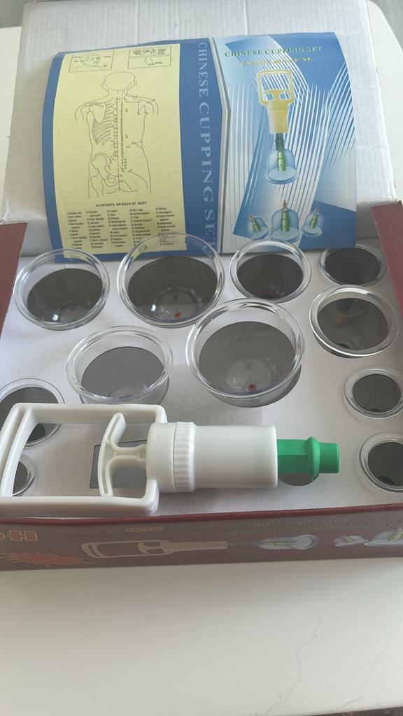 Cuppingset  12 cupping massage cellulites behandeling hijama, Ophalen of Verzenden