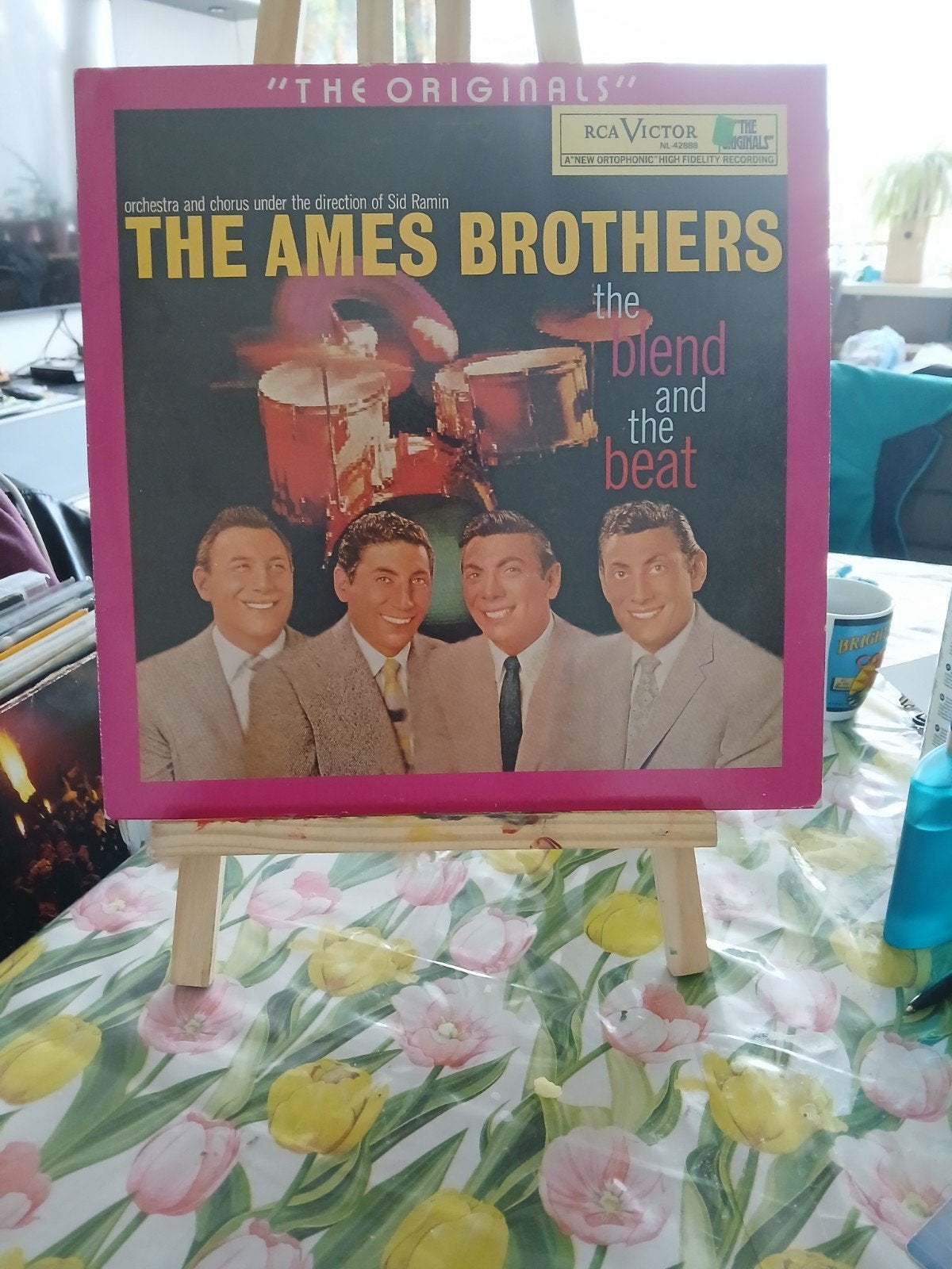 The Ames Brothers - The Blend and The Beat (LP), Ophalen of Verzenden, Voor 1960, Gebruikt, 12 inch