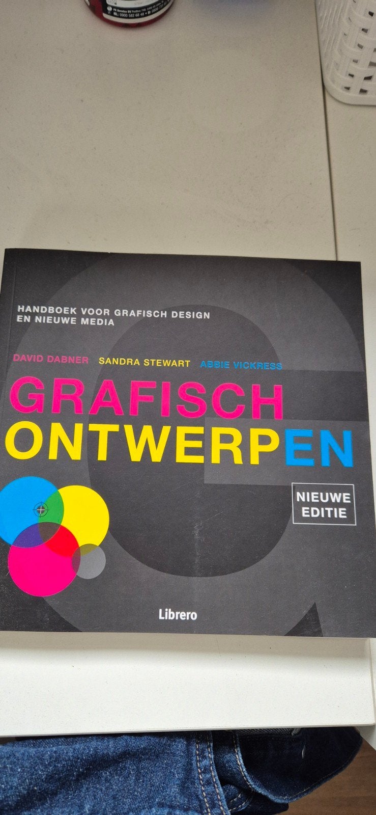 Grafisch Ontwerpen - Handboek voor Grafisch Design, Boeken, Ophalen of Verzenden, Zo goed als nieuw, Overige onderwerpen, David Dabner, Sandra Stewart, Abbie Vickress