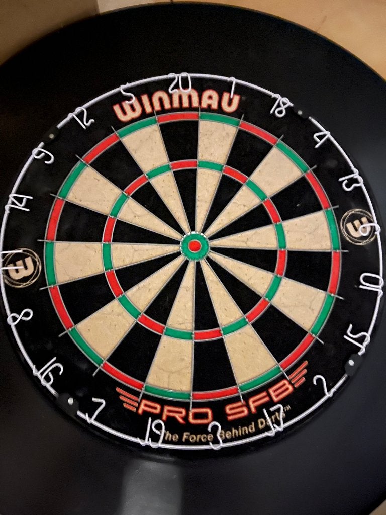 Winmau Pro SFB Dartbord - Zo goed als nieuw, Ophalen, Zo goed als nieuw, Dartbord, Soft tip