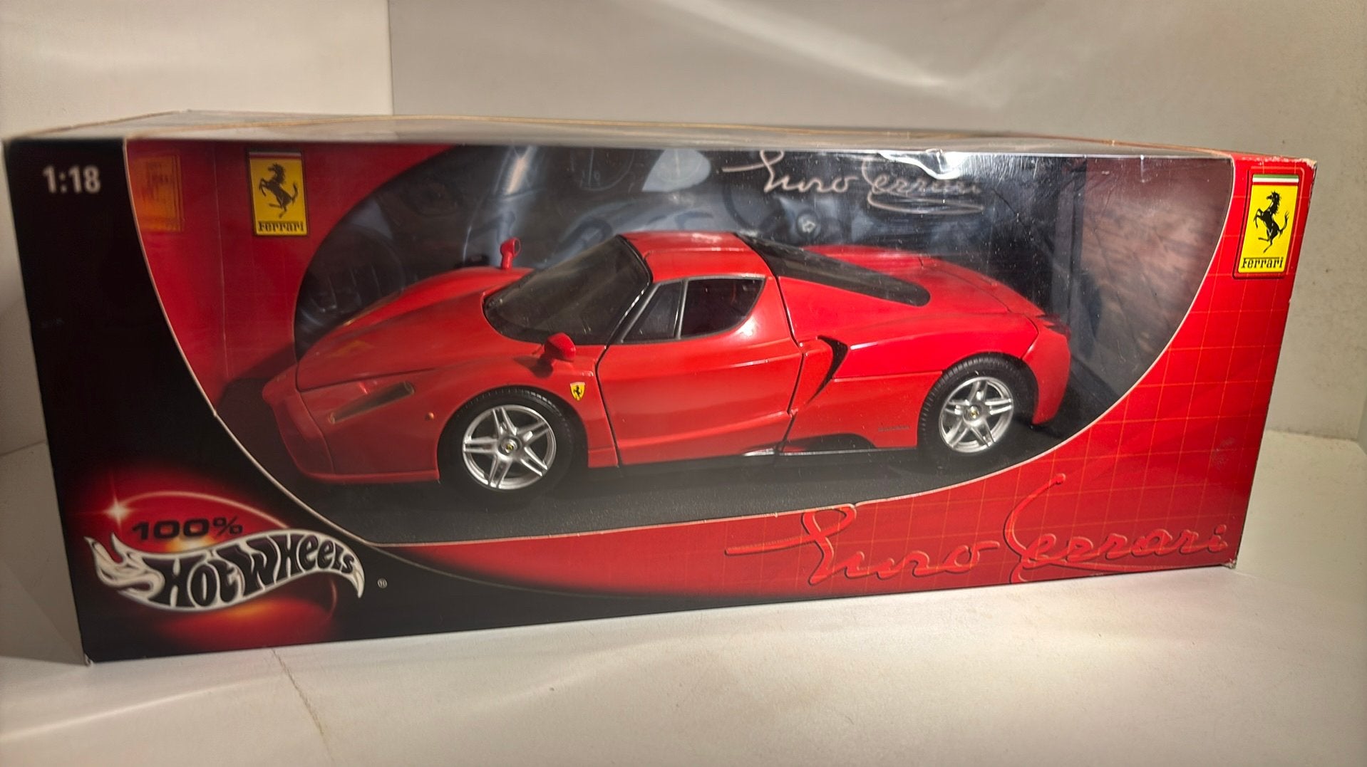 Ferrari enzo hot wheels 1.18, Ophalen of Verzenden, Hot Wheels, A, A