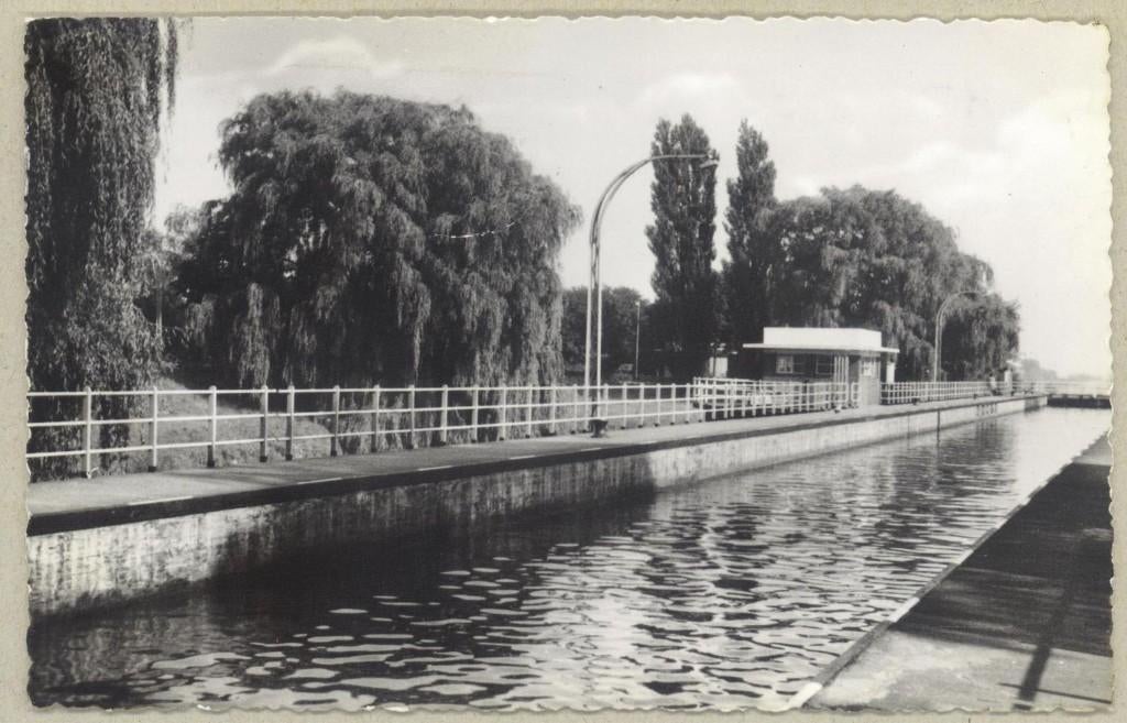 Panheel - Sluis, Verzenden, 1940 tot 1960, Gelopen, Limburg