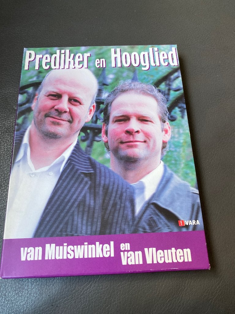 Prediker en Hooglied - Van Muiswinkel en Van Vleuten DVD, Stand-up of Theatershow, Overige artiesten, Alle leeftijden, Zo goed als nieuw