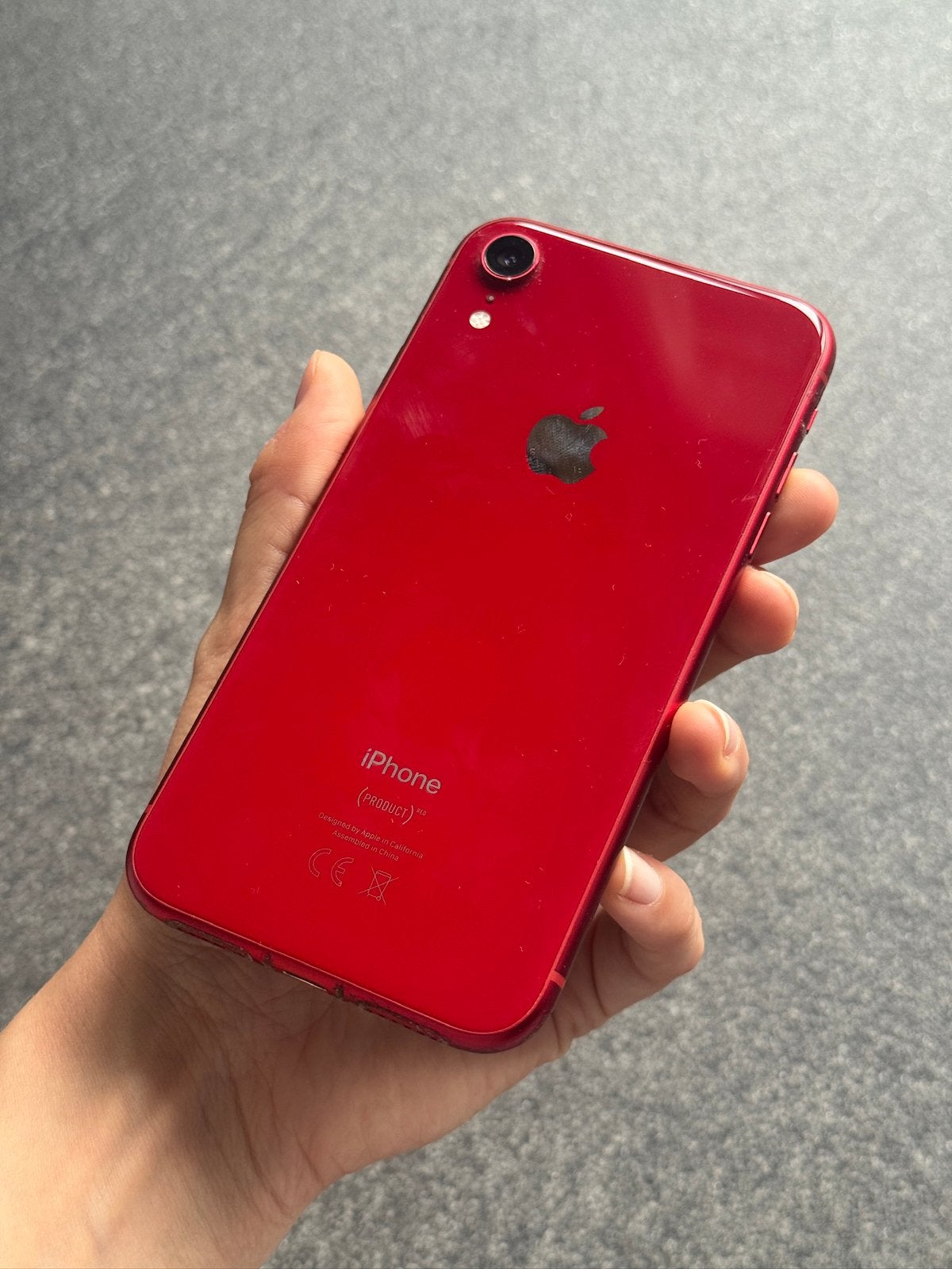 Apple Iphone XR Rood - 128GB in goede staat, Apple, IPhone XR, 77 %, Ophalen of Verzenden