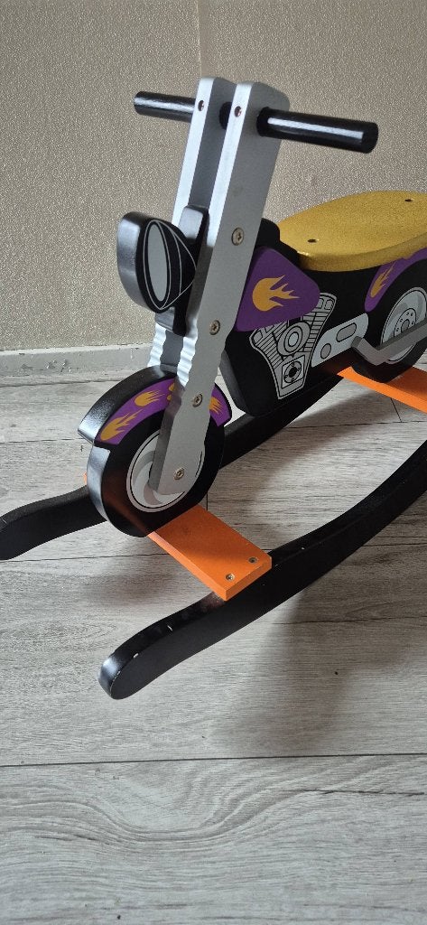 Motor wip voor kids, Kinderen en Baby's, Speelgoed | Houten speelgoed, Ophalen, Gebruikt, Rij- of Hobbelspeelgoed