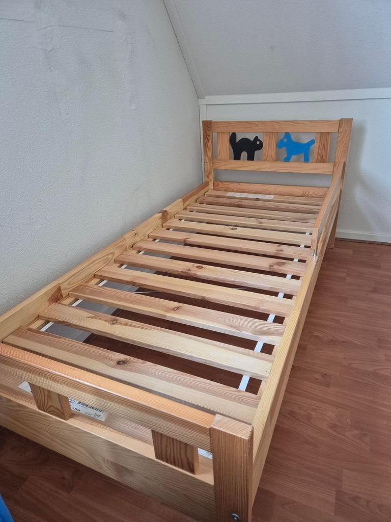 Ikea Kritter kinderbed., Ophalen, Gebruikt, 70 tot 85 cm, Matras