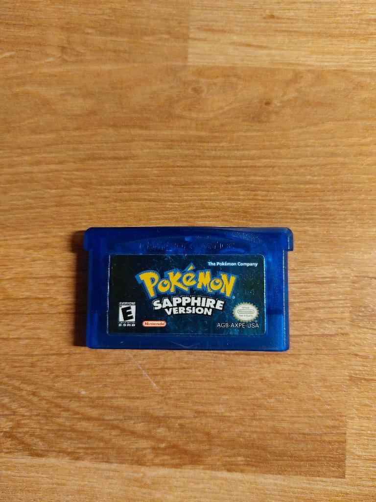 Pokemon Sapphire GBA, Avontuur en Actie, Gebruikt, 1 speler, Ophalen of Verzenden