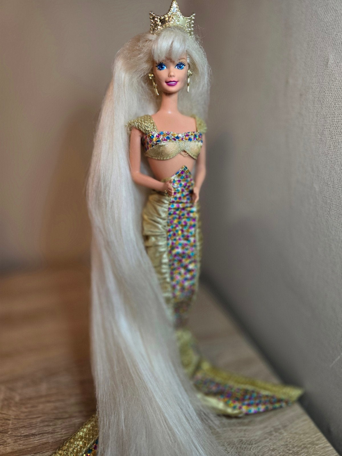 Barbie Jewel Hair Mermaid vintage Mattel 90s, Ophalen of Verzenden, Pop