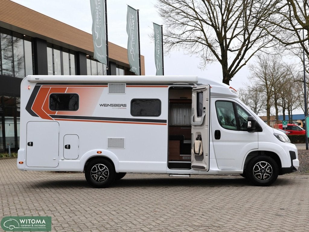 Weinsberg CaraCompact Pepper 600 MEG WITOMA 50 JAAR AANBIEDI, Caravans en Kamperen, Automaat, Ringverwarming, Fiat, 6 tot 7 meter