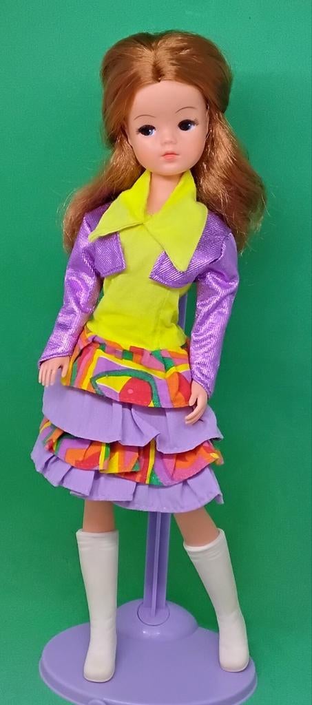 Vintage Barbie Sindy/Fleur Jurkje Jasje, Verzenden, Gebruikt, Kleertjes