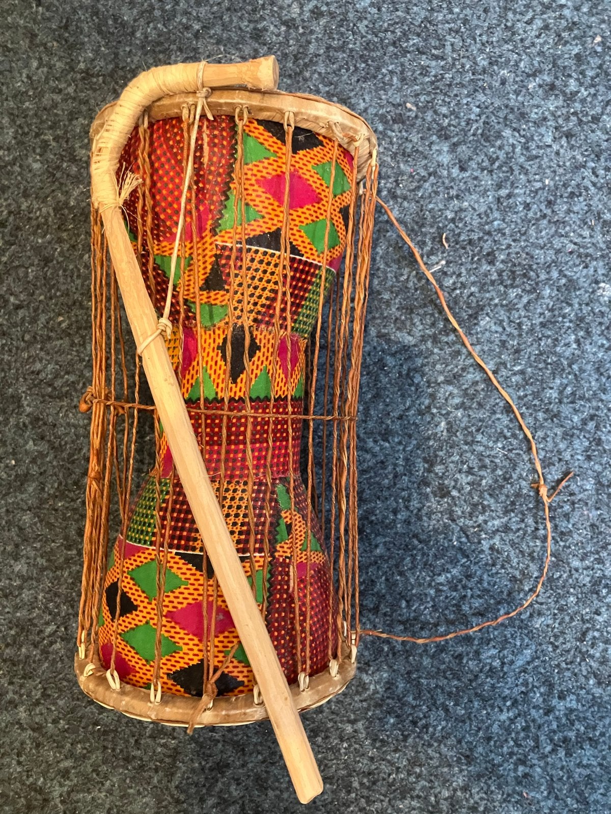 Traditionele Ghana Trommel - Handgemaakt en Uniek, Ophalen, Gebruikt