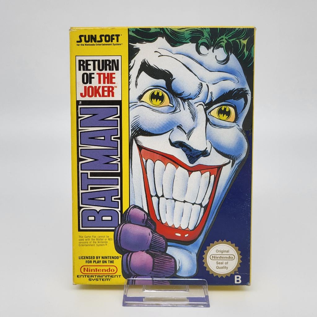 Batman: Return of the Joker - Nintendo NES - NOE CIB, Spelcomputers en Games, Games | Nintendo NES, Avontuur en Actie, Gebruikt