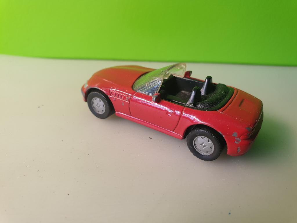 Siku 0846 - BMW Z3 1.9 [rood] 1/55, Hobby en Vrije tijd, Modelauto's | Overige schalen, Ophalen of Verzenden, Gebruikt, Auto