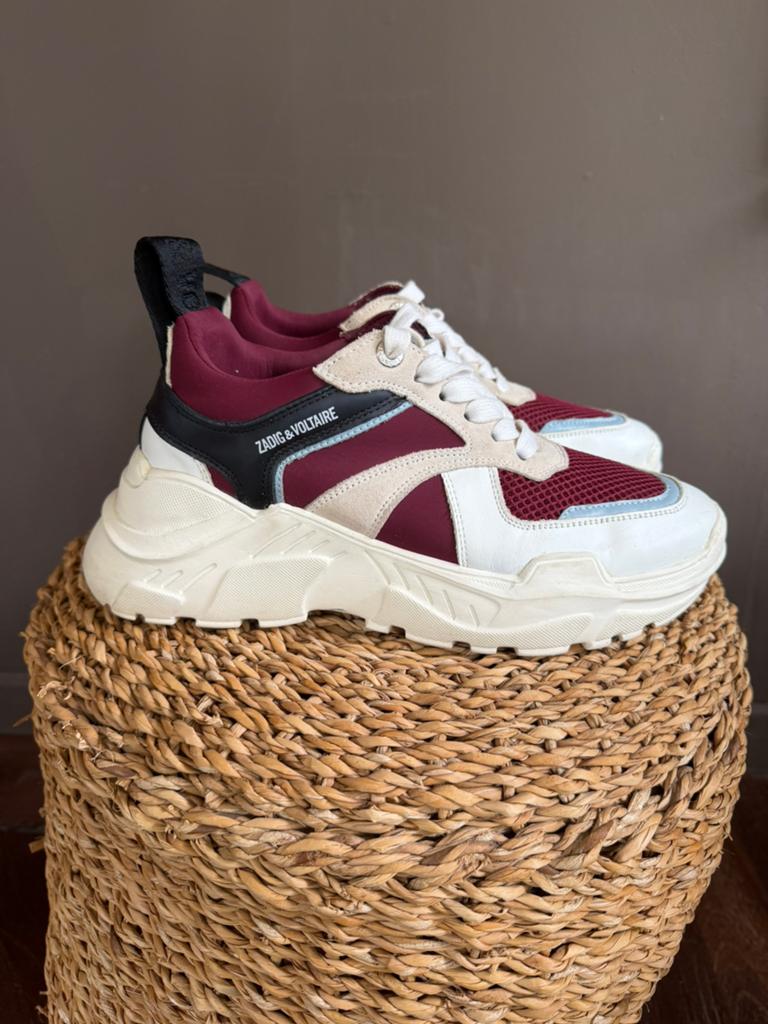Zadig voltaire sneakers, Kleding | Dames, Schoenen, Ophalen of Verzenden, Rood, Sneakers of Gympen, Zo goed als nieuw