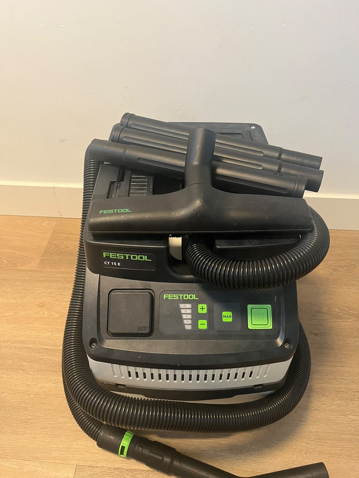 Festool CT 15 E-SET Cleantec Mobiele Stofzuiger, Gebruikt, Industriële stofzuiger, Minder dan 1200 watt, Ophalen