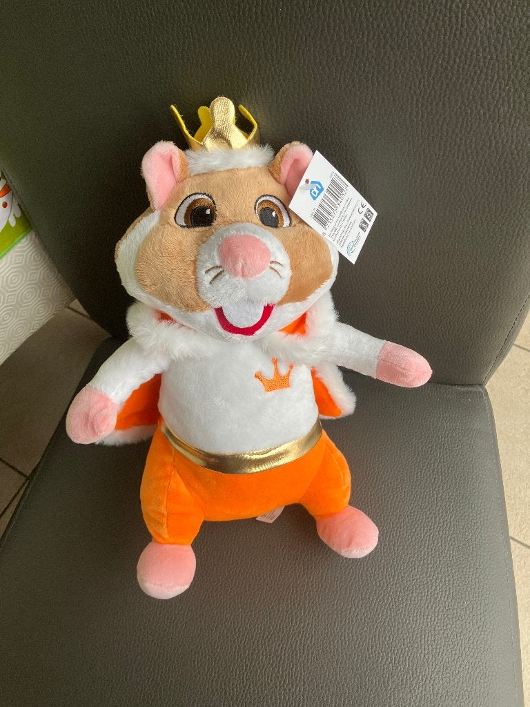 Nieuwe Albert Heijn ( AH ) hamster - Koning, Ophalen of Verzenden, Nieuw, Overige typen
