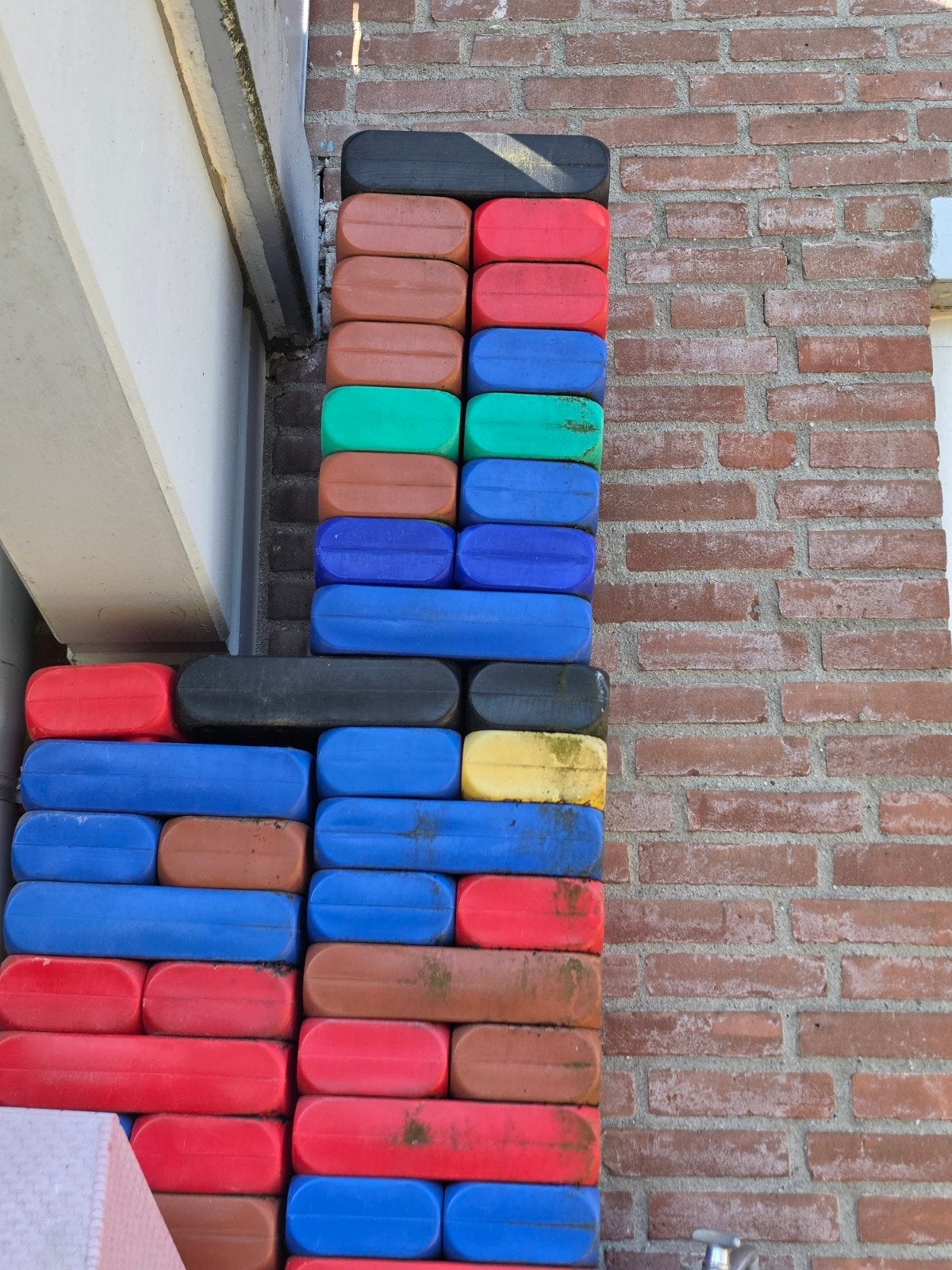 Grote kunststof bouwblokken, Kinderen en Baby's, Speelgoed | Bouwstenen, Ophalen