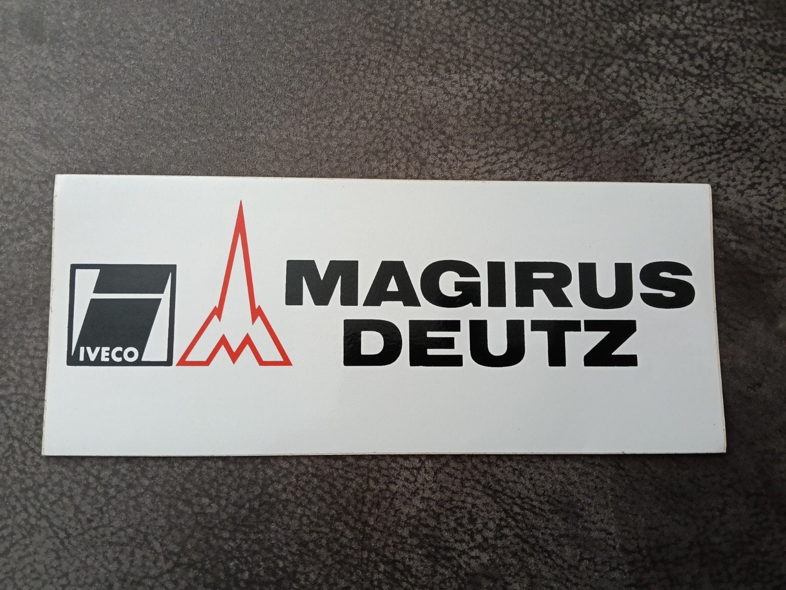 Iveco Magirus Deutz Sticker., Ophalen of Verzenden, Zo goed als nieuw