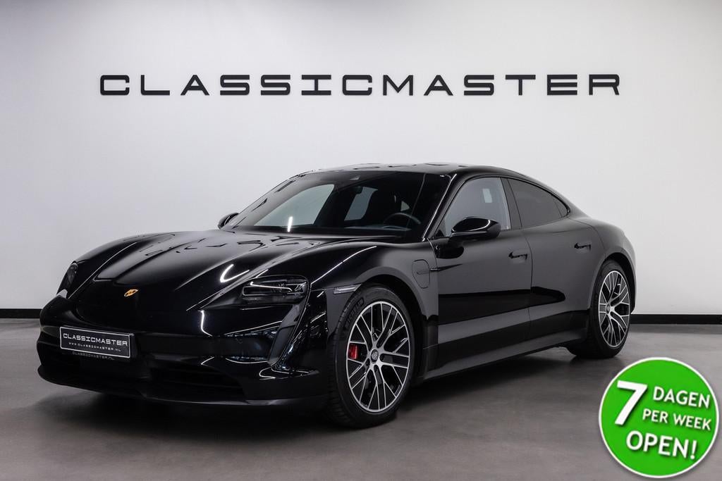 Porsche Taycan 4S Performance 84 kWh Btw auto, (€ 49.545,4, Auto's, Porsche, Gebruikt, Zwart, 4 stoelen, Zwart