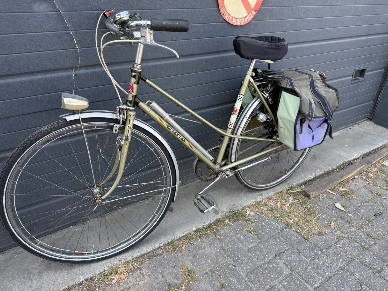 Nette! Peugeot klassieke damesfiets / toerfiets – origineel!, 47 tot 51 cm, Ophalen, Velgrem, Jaren '60 of nieuwer