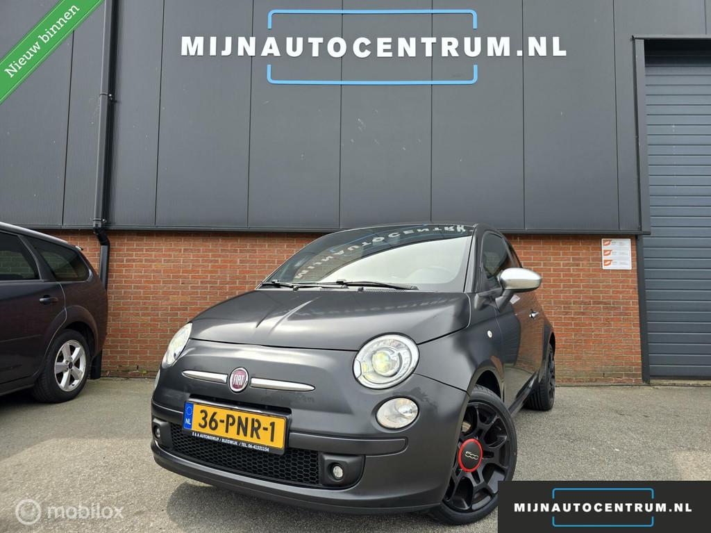 Fiat 500 0.9 TwinAir Blackjack / NAP✔️ 1 JAAR APK✔️, Auto's, Voorwielaandrijving, Euro 5, 86 pk, Gebruikt