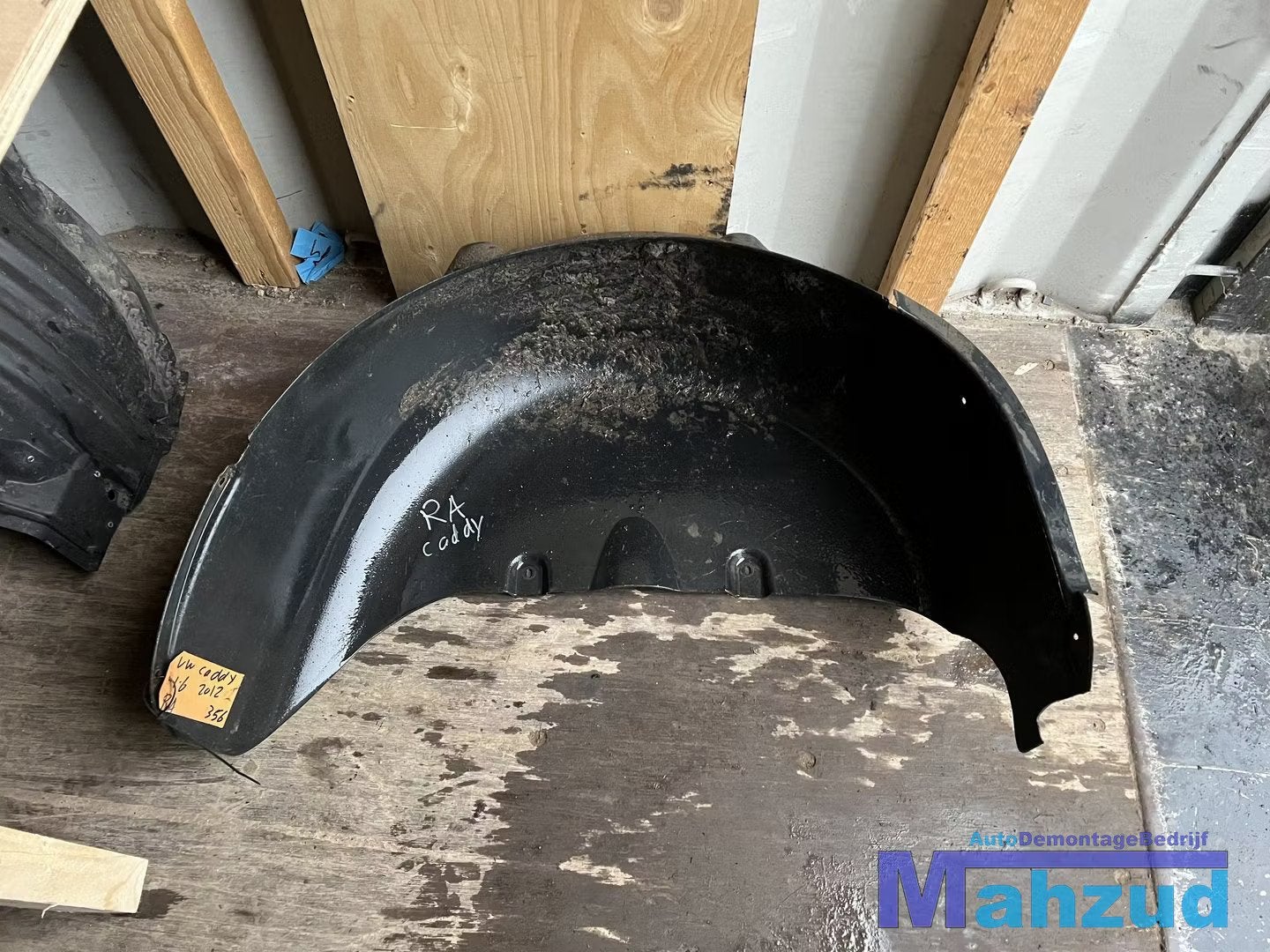 2012 VW CADDY 3 Rechts achter modderkuip wielkuip 2004-2015, Gebruikt, Volkswagen, Volkswagen AG, Achter