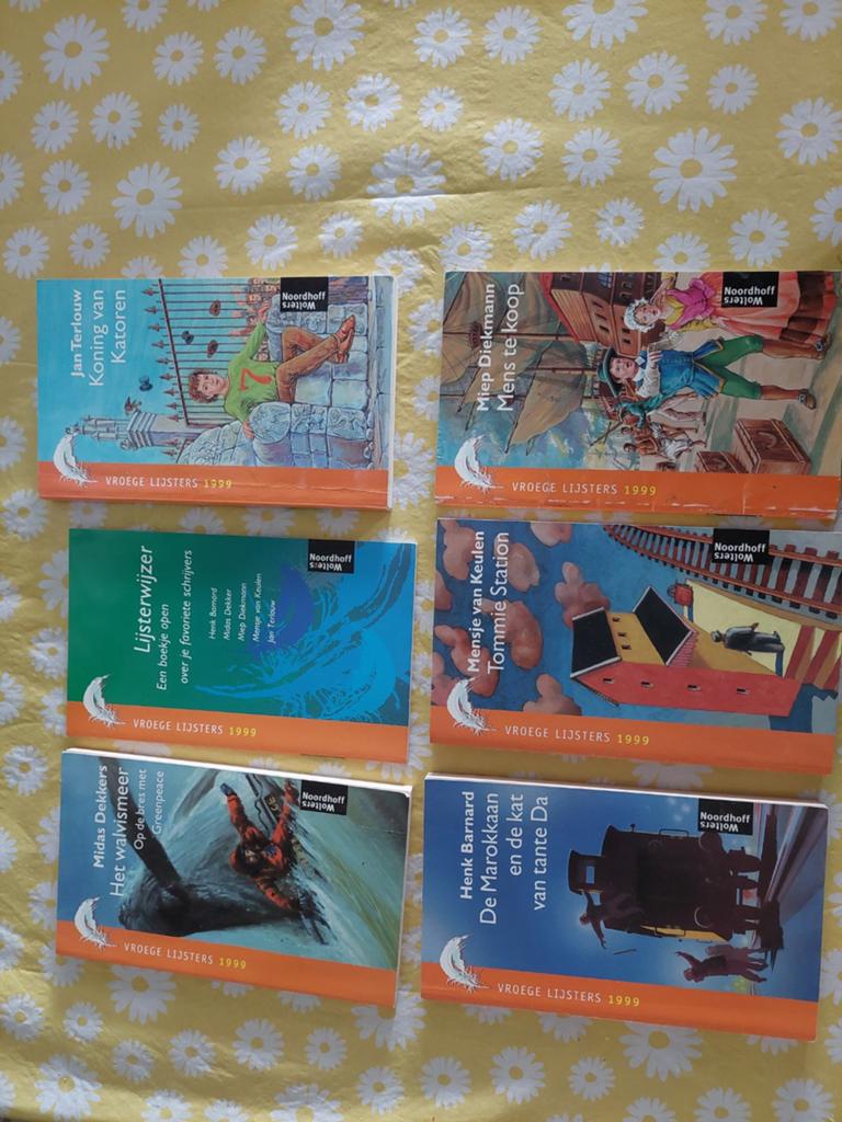 Vroege Lijsters 1999 - Complete set van 6 boeken, Ophalen of Verzenden, Gelezen, Diverse auteurs, Fictie algemeen