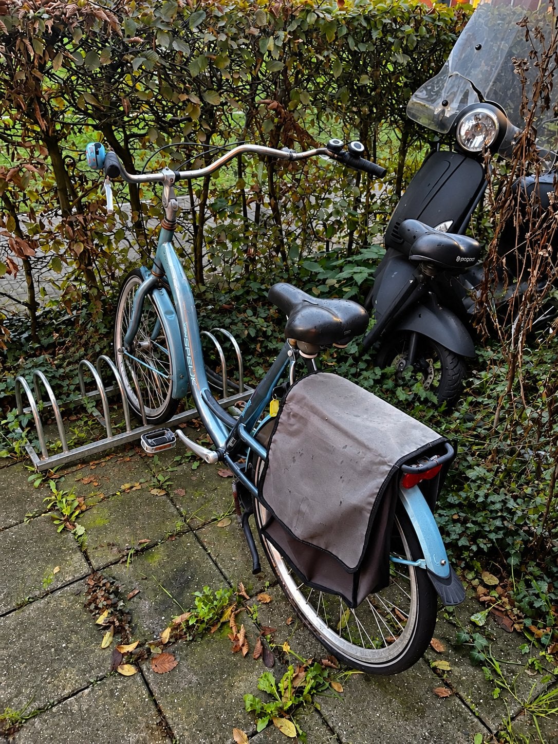Van Speijk fiets, Ophalen, Gebruikt
