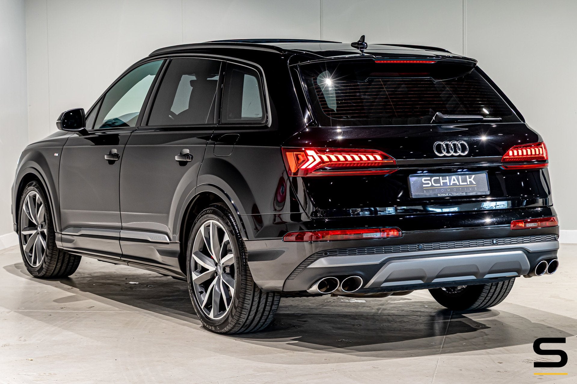 Audi Q7 Audi Q7 55 TFSI e quattro Pro LineS|Pano|B&O|HUD|NAP, Auto's, Automaat, Dealer onderhouden, Adaptive Cruise Control, 2995 cc