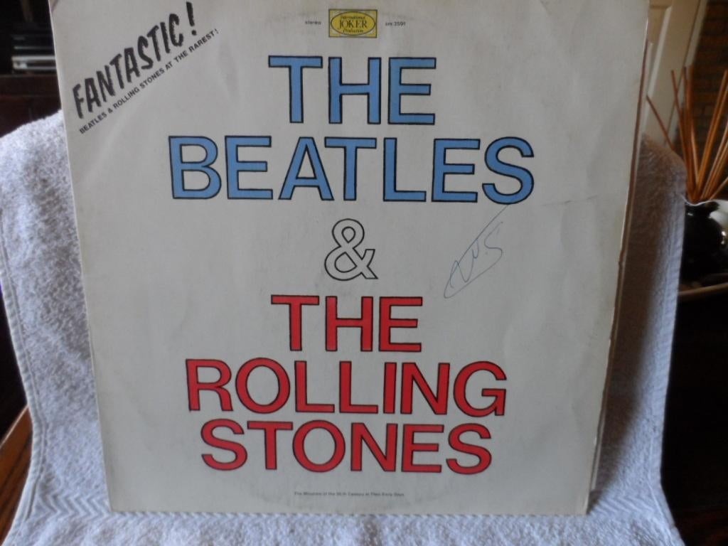 LP The Beatles & The Rolling Stones, Ophalen of Verzenden, Gebruikt, 12 inch