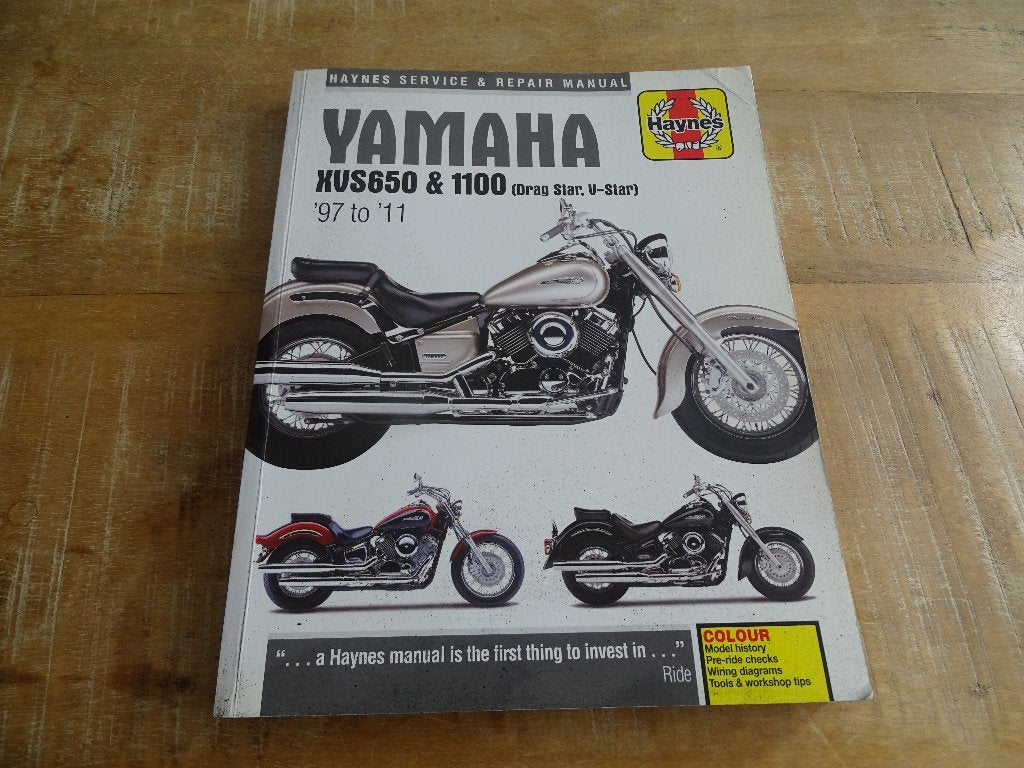 Yamaha XV650-XV1100 - Haynes Werkplaatshandboek 1997-2011, Verzenden, Gelezen